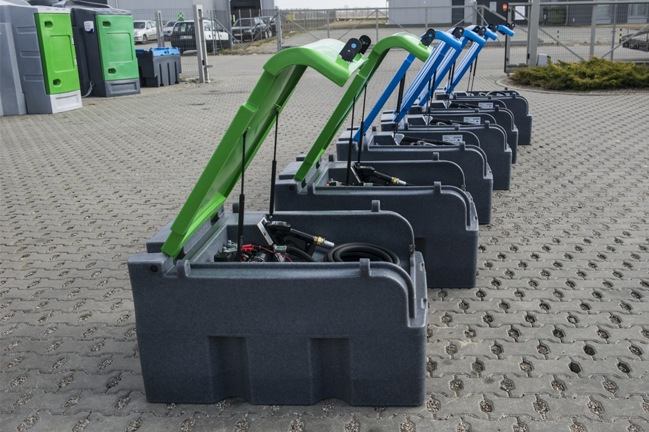 mobiler Kraftstofftank