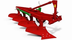 Beetpflug  "PZ5"  streichbleche 35 cm - Korperabstand 85cm (code P032)