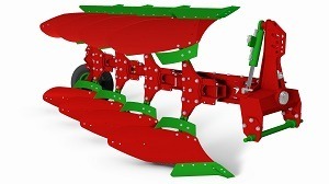 Leichtzugiger Drehpflug mit Abreisssicherung POL3 Korperabstand 85 cm
