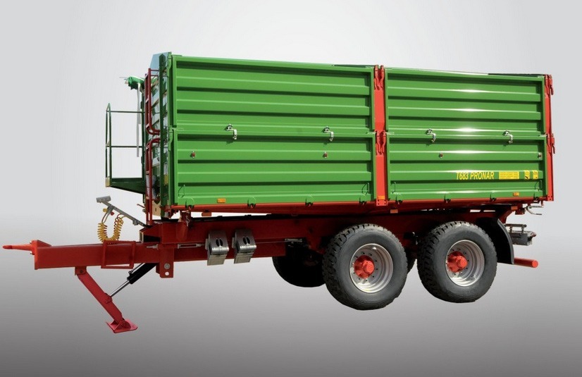 Tandemachsen Anhanger T683 - Palettenbreite