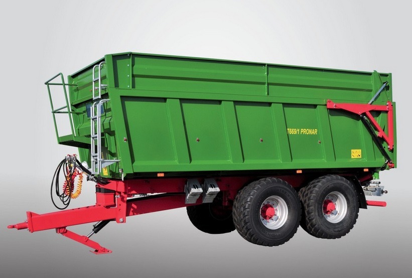 Tandemachs Muldenanhanger T669/1 - Zweiseitigkipper TP