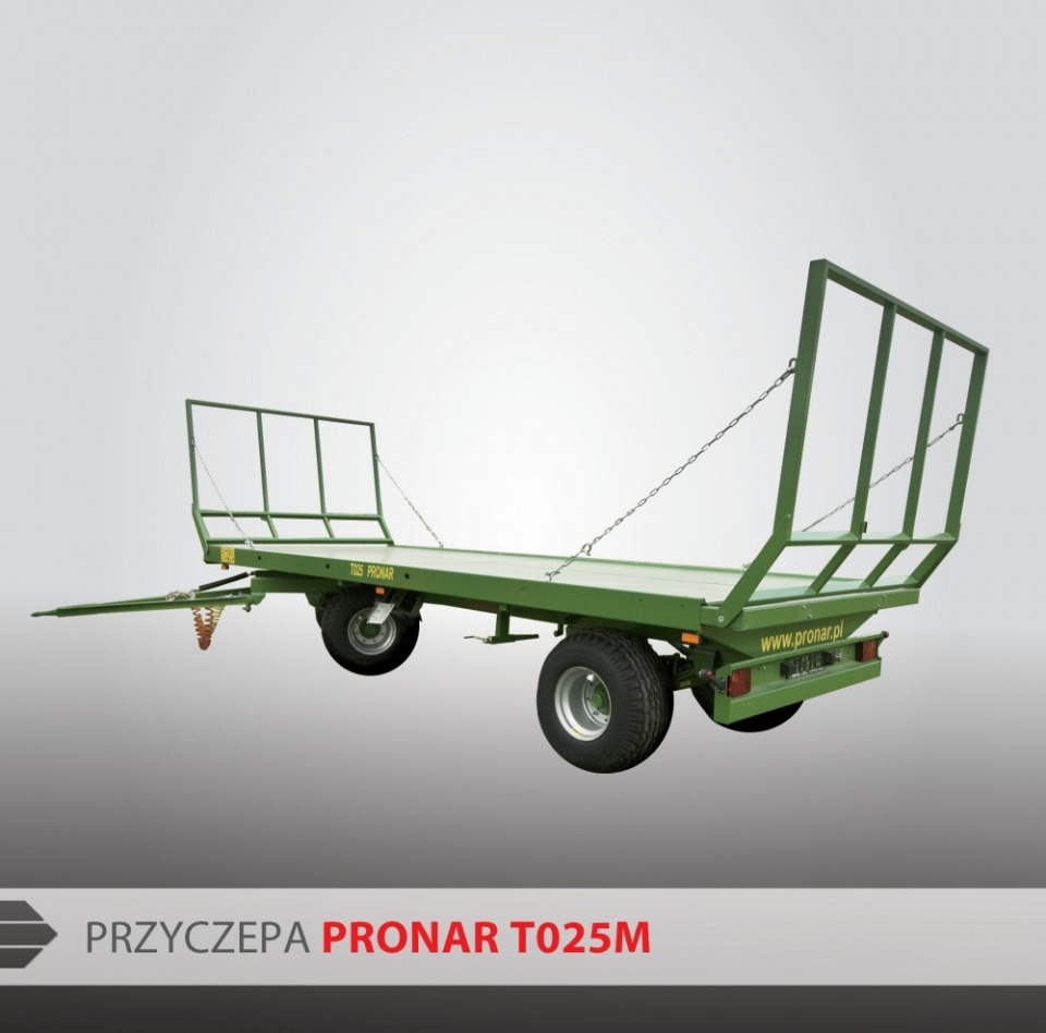 Zweiachsplatform Anhanger T025M