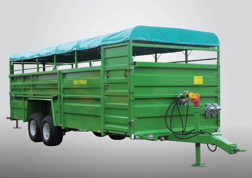 Tandemanh&auml;nger fur Tiertransport T046/2 - "Kurier 10/1"