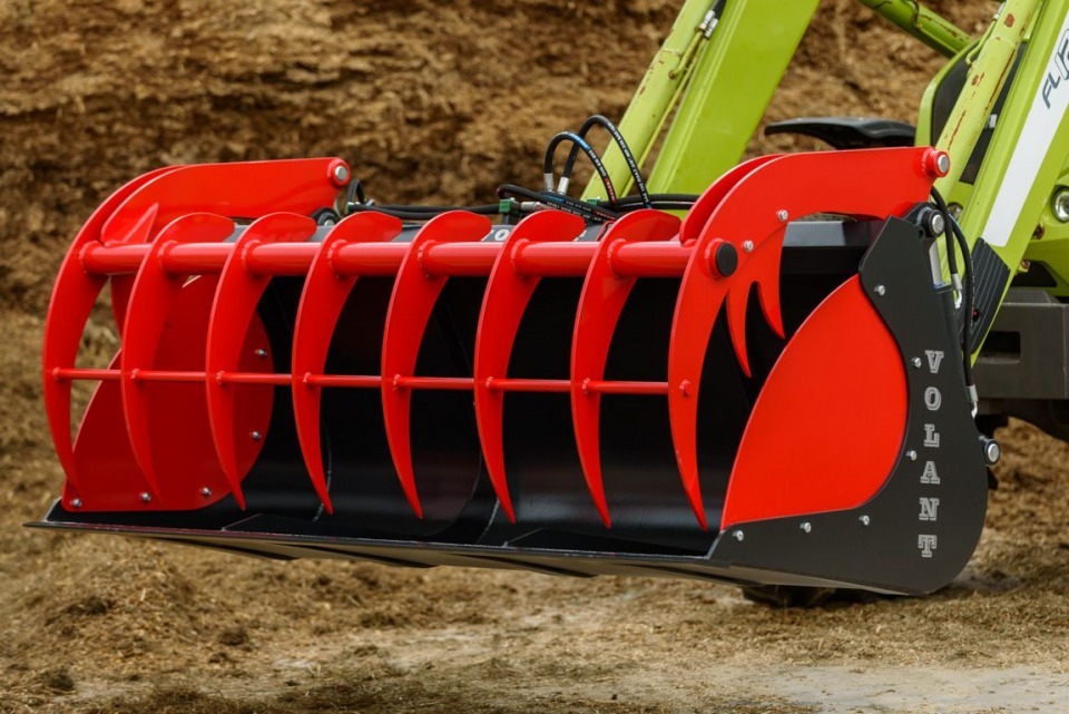 Krokodilschaufel MAX 2100 Z&auml;hne Gebrannt 