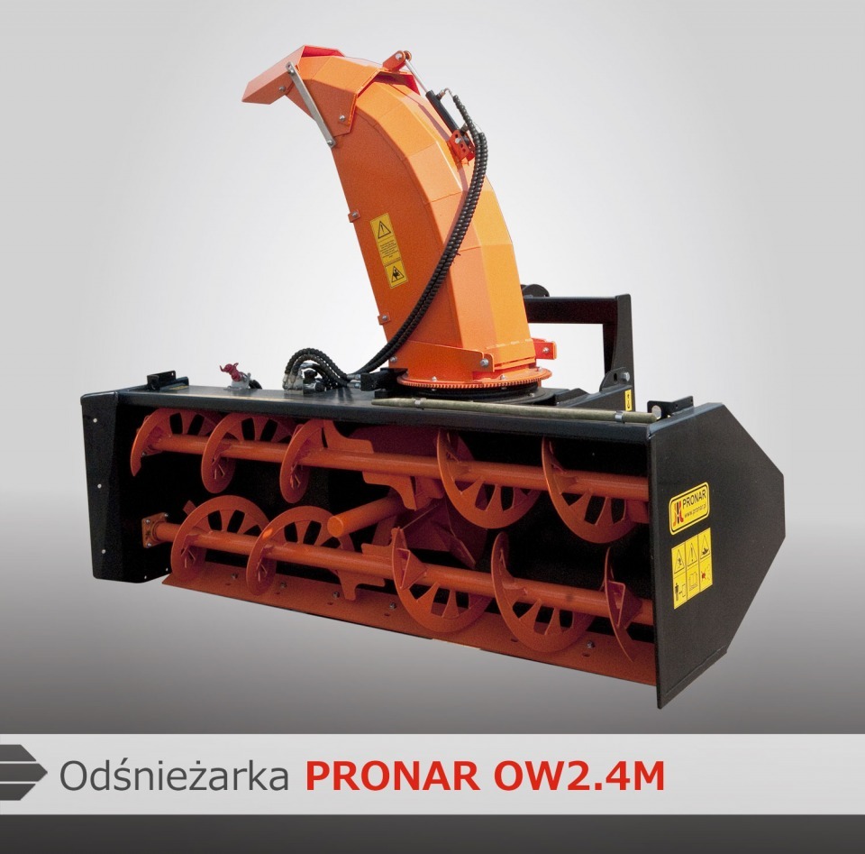 Schneefr&auml;se OW 2.4M - mechanischer Antrieb 