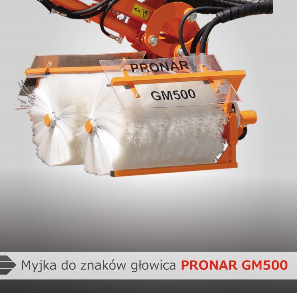 Waschb&uuml;rste f&uuml;r Frontausleger "GM500"