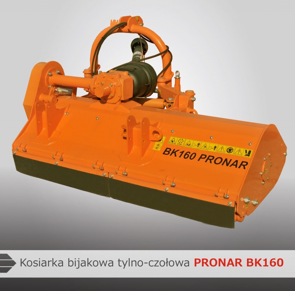 Schlegel-Heck und Frontm&auml;her "BK 160M"