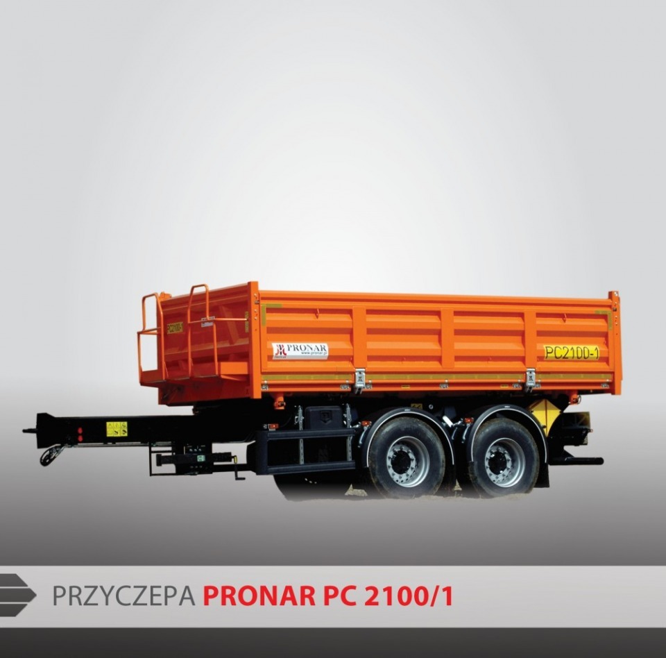 LKW &ndash; Anh&auml;nger mit Zentralachse PC2100/1  ( Tandem )