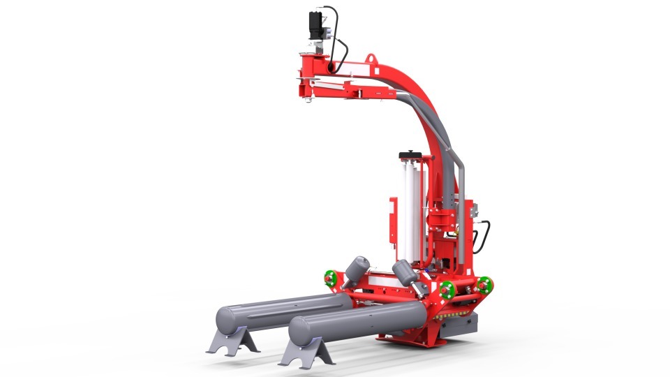 Selbstladender Ballenwickler Z629 - mit Satelitarm