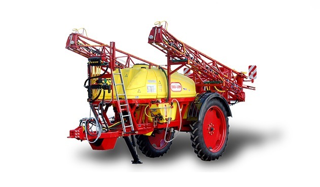 Feldspritze gezogen mit hydraulisch aufklappbaren Gestange  TL 1715