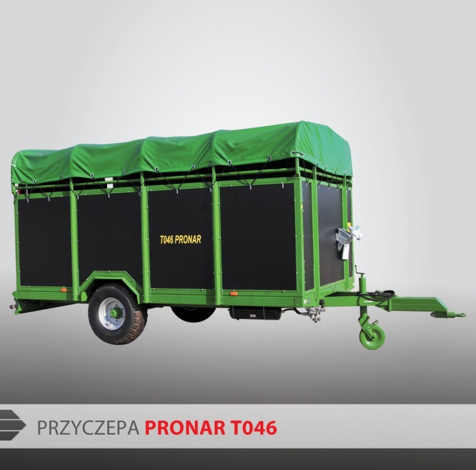 Einachsanh&auml;nger fur Tiertransport T046 - "Kurier 6" 