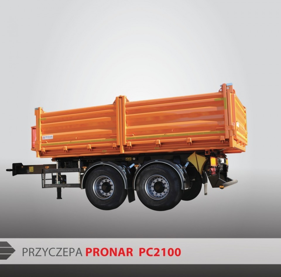 LKW &ndash; Anh&auml;nger mit Zentralachse PC2100 ( Tandem )