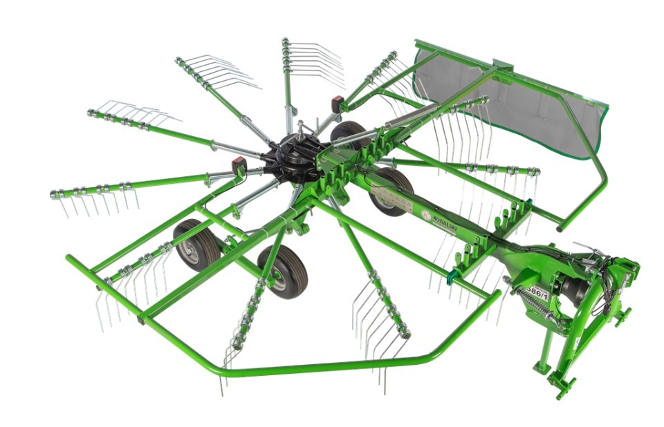 Kreiselschwader mit 1-Rotor "Z586/1 - ZK42" 