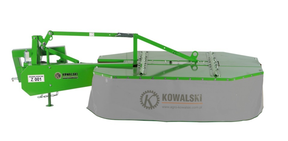 Rotierender Trommelmaher  mit oberem Antrieb hydraulisch gehoben "Z001 H" - Winkel Kupplung