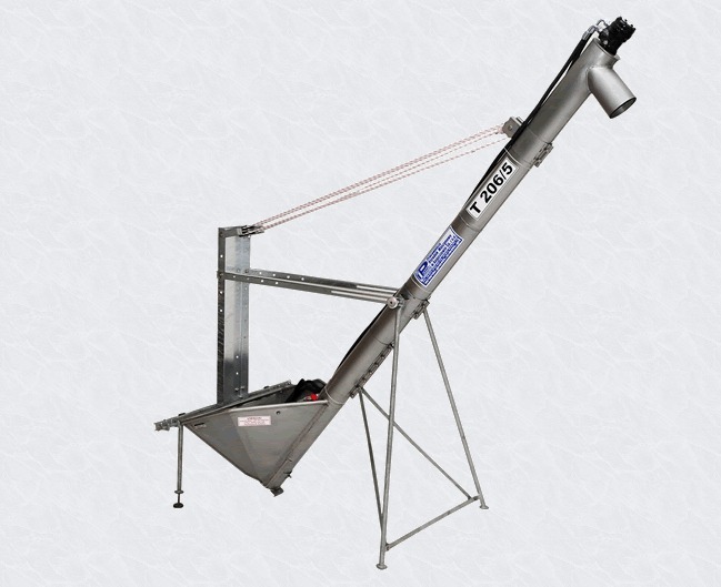 Schneceknforderer mit hydraulischem Antrieb T206/5 - Rohrlange 3m