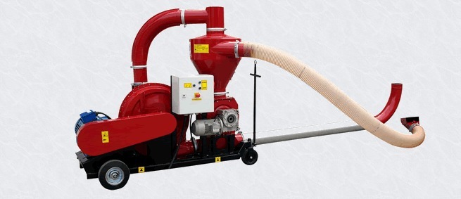 Pneumatische Drcukgebalse T450 mit zweistufen Ventilator - Elektrische Motor 22 kW 