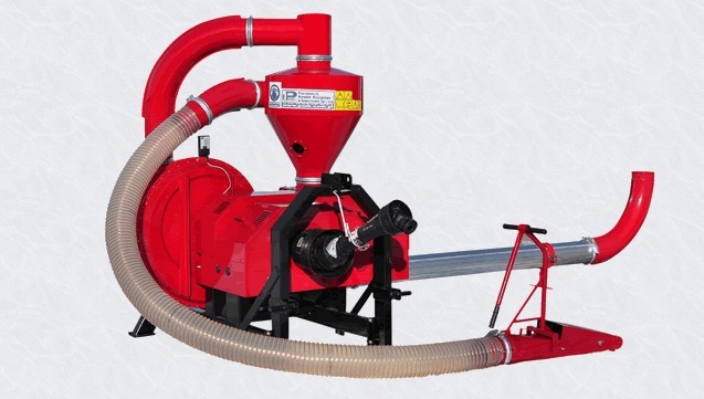 Pneumatische Drcukgebalse T450/1 mit zweistufen Ventilator Teleskop Gelenkwelle mit Kupplung 