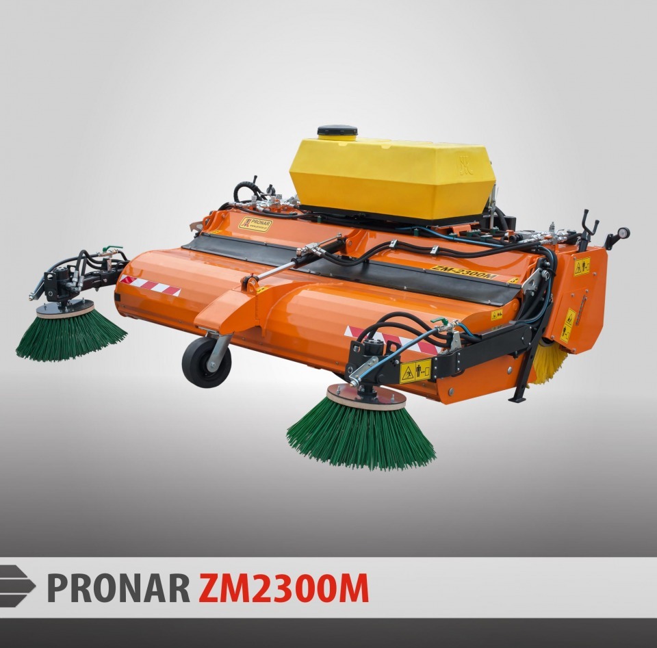 Kehrmaschine angehangt "ZM-2300M"