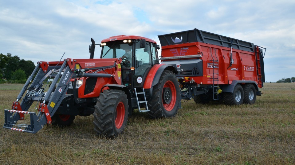 Tandem Miststreuer N272/6 VIKING 18T