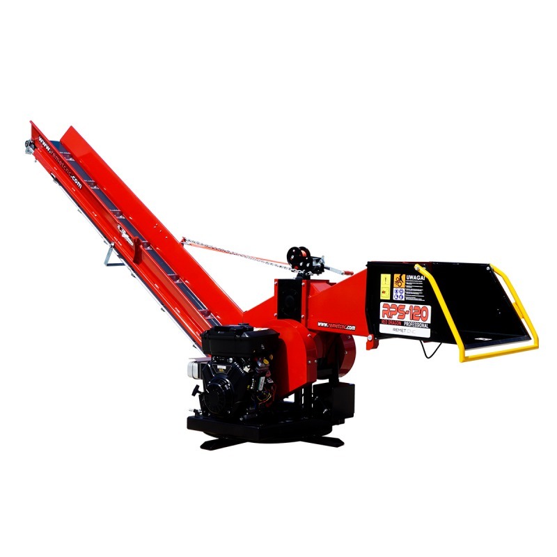 Hacksler Red Dragon Professional "RPS-120/6 + Drehscheibe + Forderband"