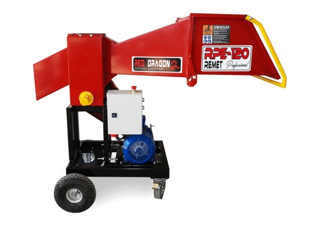 Hacksler Red Dragon Professional  "RPE-120/6 mit Elektromotor 11 kW"