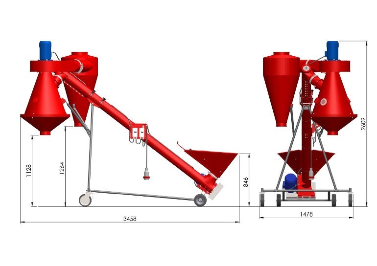 Kornabscheider "M502/2"