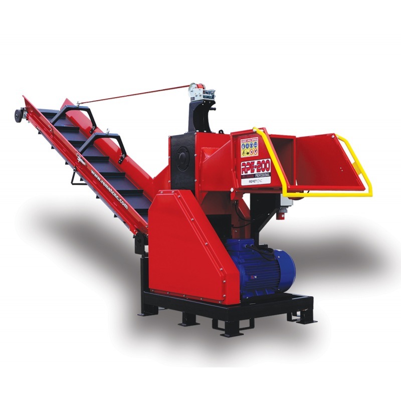 Hacksler Red Dragon Professional  "RPE-200/8 mit Elektromotor 22 kW"