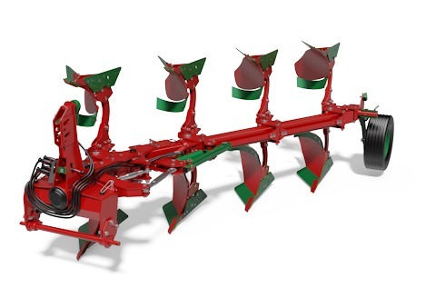 Drehpflug Vario "POV4" Schraubensteinsicherung - Korperabstand 100cm