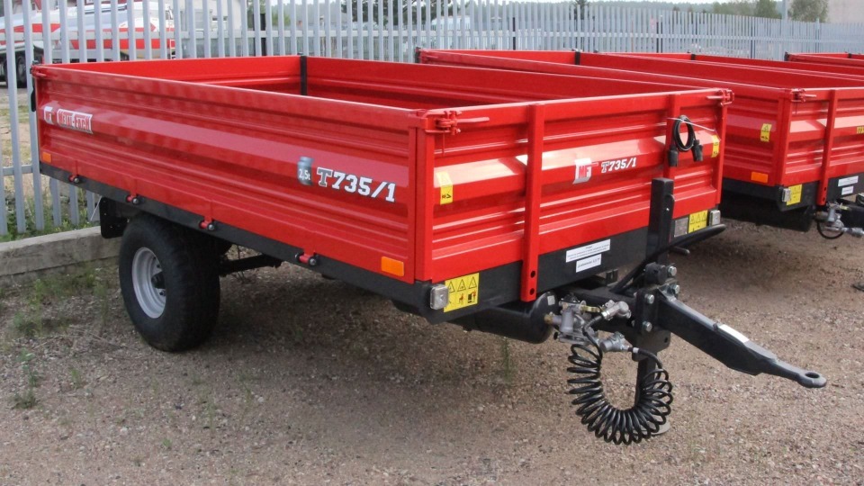 Einachsranh&auml;nger T735A 