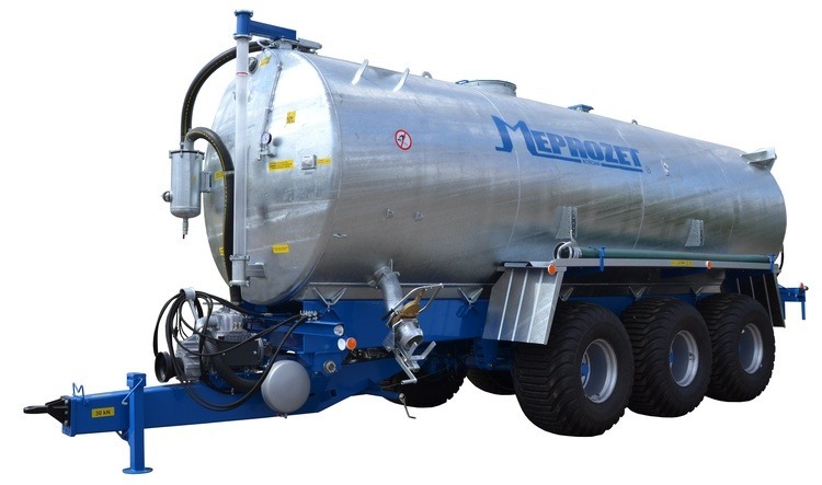 Gullefasser  30000L - PN 2/24 Version MAXI 3 PLUS Tridem  - Rahmen Gullefass (adaptiert fur die Montage des Applikators)