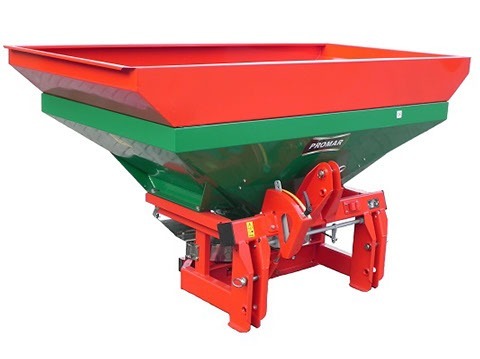 Hydraulischer  2-Scheiben Dungenstreuer 700l "DRN/1"