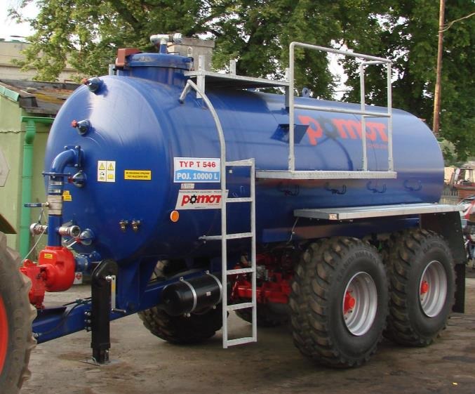 Gullefass 10000l mit Mischer  f&uuml;r RSM - 2 gefederte Achsen