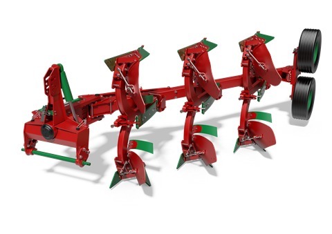 Front Drehpflug "FRONT 3" mit Federsteinsicherung