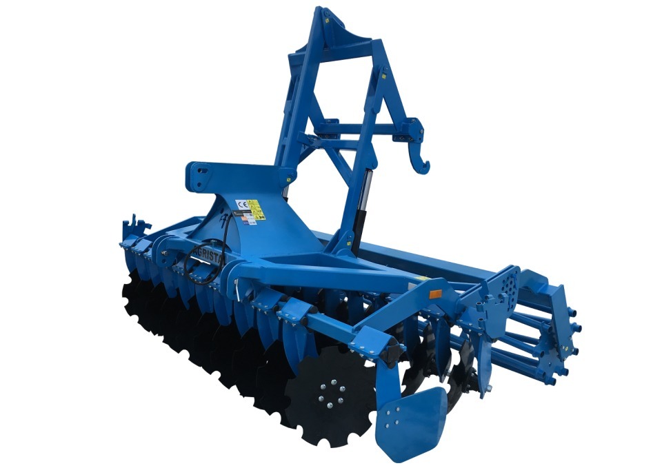 Scheibenaggregat "AT 40" Gummisicherung - Scheibenreihenabstand 75cm