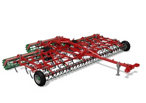 Aggregat zur Bodenbearbeitung "VIBRO 80" gezogene Version