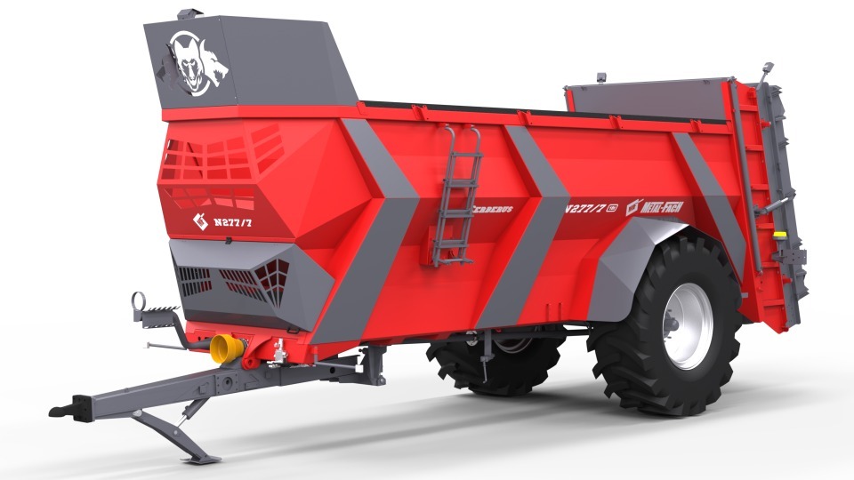 Miststreuer Einachsige N277/7 CERBERUS