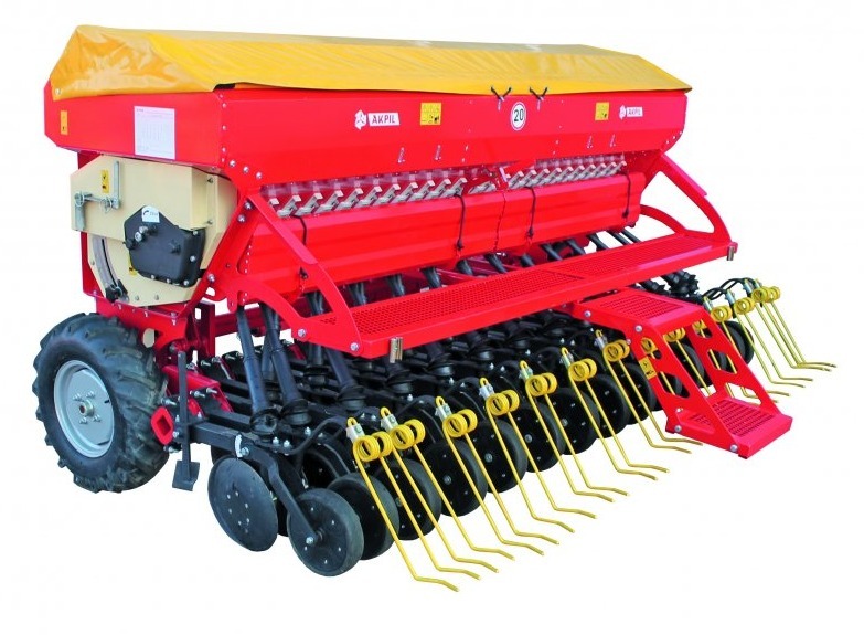 Drillmaschine "SEED" - doppelter Scheibenschar