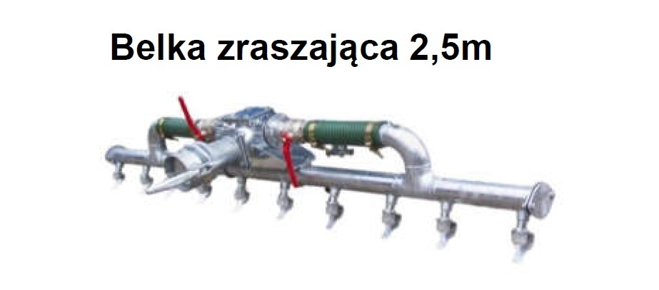 Spr&uuml;hstrahl 2,5m 